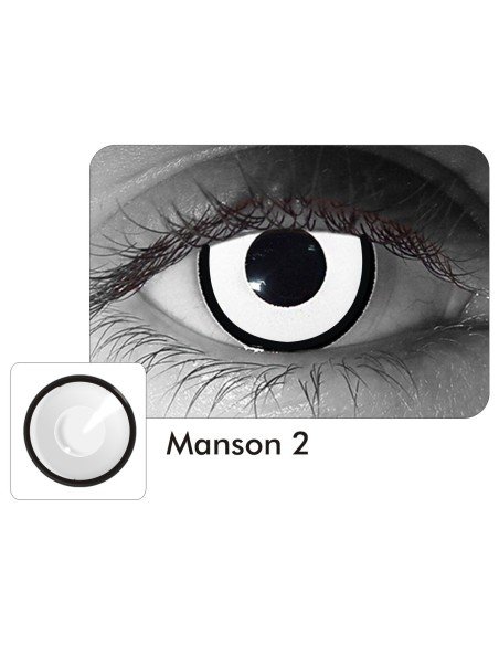 Lentes de Contacto Crazy Manson Zombie Bruja