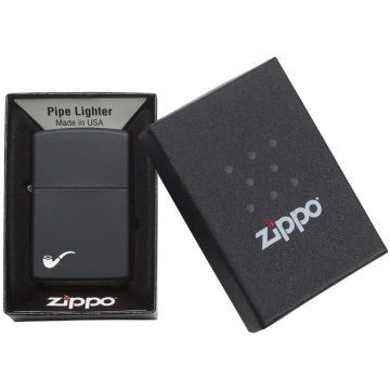 Encendedores Zippo Pipe Black - Negro