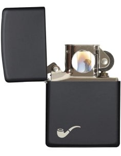 Encendedores Zippo Pipe Black - Negro 2