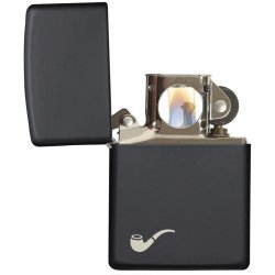 Encendedores Zippo Pipe Black - Negro