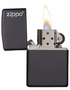 Encendedor Zippo Colors BlackMatte - Negro 2