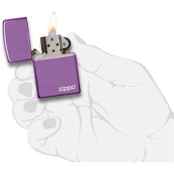 Encendedor Zippo Colors - Abbyss - Morado. 100% Genuinos