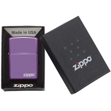 Encendedor Zippo Colors - Abbyss - Morado. 100% Genuinos