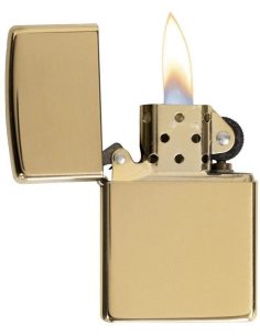 Encendedor Zippo Classics Polish Brass -Dorado 2