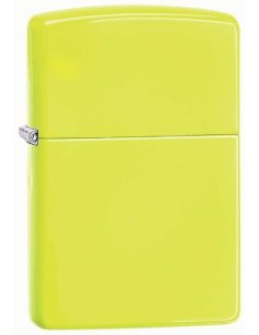 Encendedor Zippo Colors Neon Yellow - Amarillo