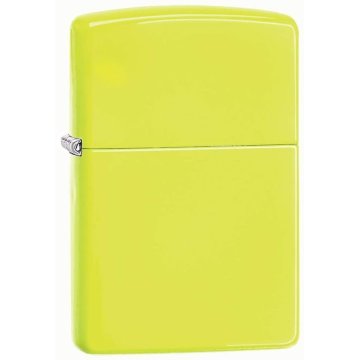 Encendedor Zippo Colors Neon Yellow - Amarillo