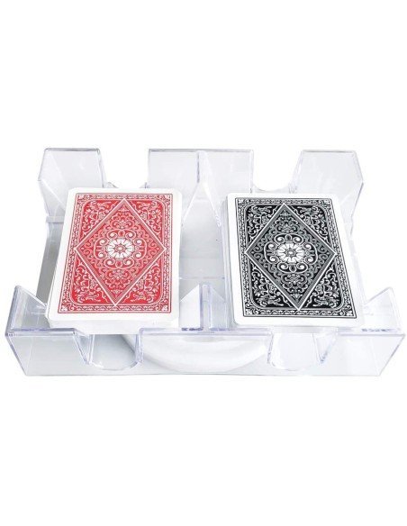 Dual Deck Revolving Card Holder - Soporte Giratorio Cartas