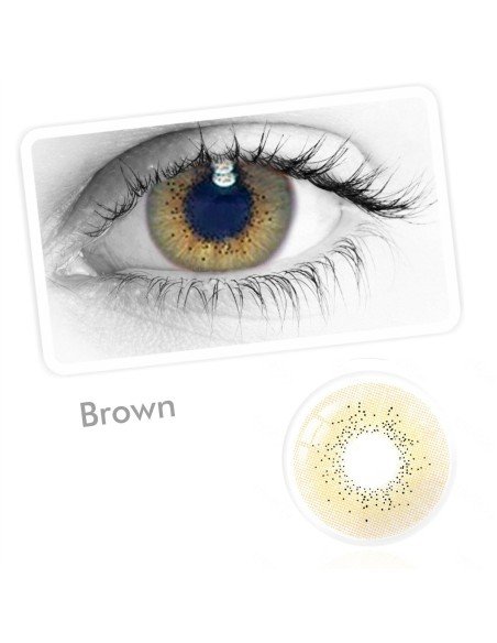 Lentes Cosméticos Ocean Hidro Natural Sin Borde