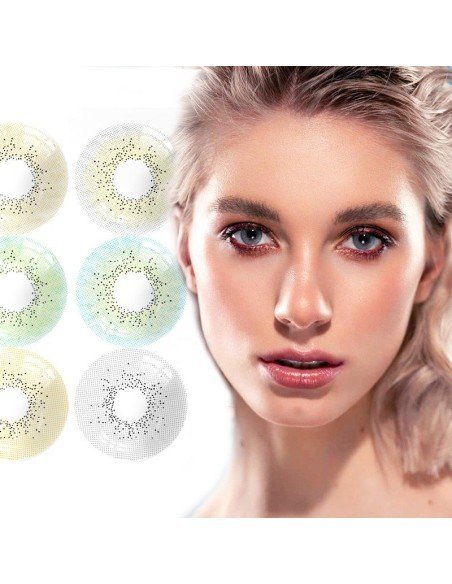 Lentes Cosméticos Ocean Hidro Natural Sin Borde