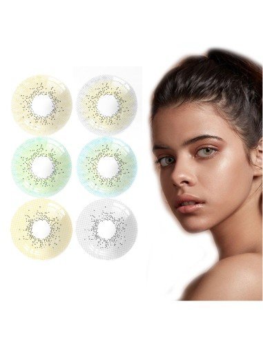 Lentes Cosméticos Ocean Hidro Natural Sin Borde