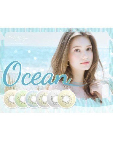 Lentes Cosméticos Ocean Hidro Natural Sin Borde