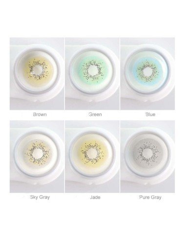 Lentes Cosméticos Ocean Hidro Natural Sin Borde