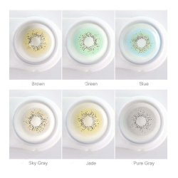 Lentes Cosméticos Ocean Hidro Natural Sin Borde