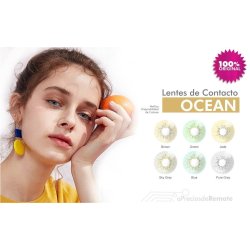Lentes Cosméticos Ocean Hidro Natural Sin Borde