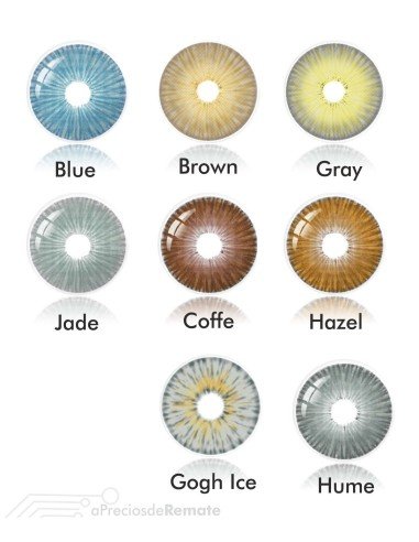 Lentes Cosméticos Urban NY  Hydro Color Fiesta