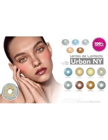 Lentes Cosméticos Urban NY  Hydro Color Fiesta