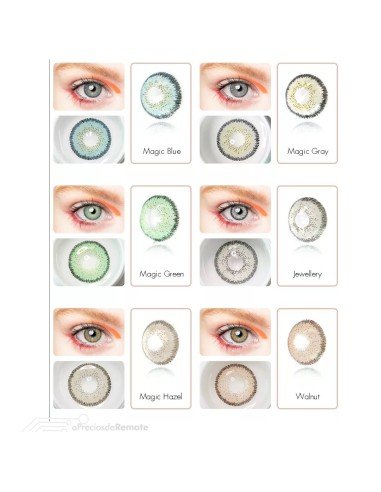 Lentes Cosméticos Magic Hydro Color Natural Real