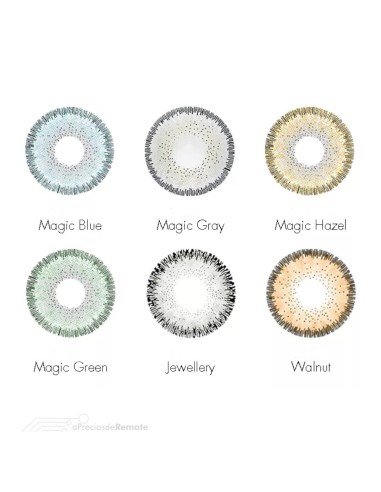 Lentes Cosméticos Magic Hydro Color Natural Real