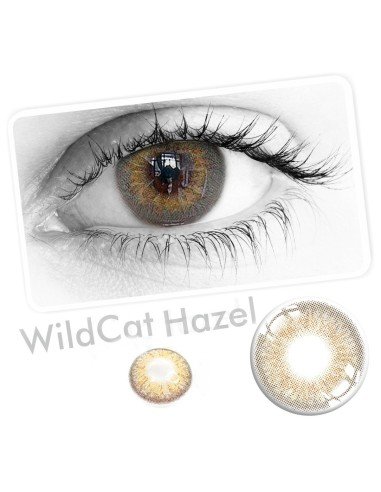 Lentes Cosméticos WildCat HidroCor Natural Color
