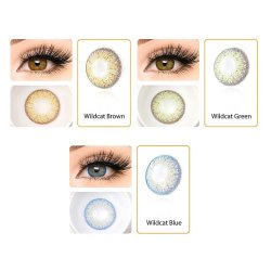 Lentes Cosméticos WildCat HidroCor Natural Color
