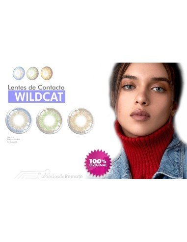 Lentes Cosméticos WildCat HidroCor Natural Color