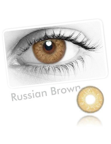 Lentes Cosméticos Russian HidroCor Naturales