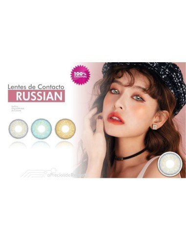 Lentes Cosméticos Russian HidroCor Naturales
