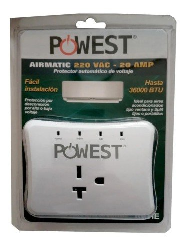 Protector de Voltaje 220V/20A AirMatic