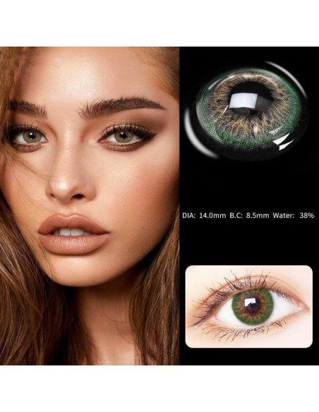Lentes Cosméticos Iris Tone HidroCor Naturales