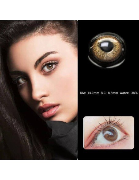 Lentes Cosméticos Iris Tone HidroCor Naturales