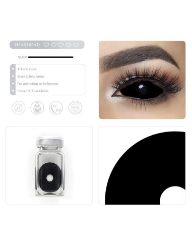 Lentes de Contacto Sabretooth Scleral 22mm Crazy 