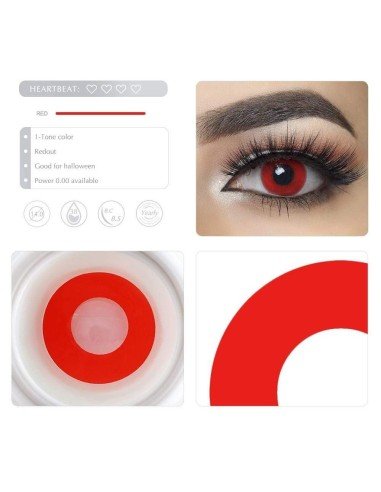 Lentes Locos de Vampiro Crazy Lentes Halloween Disfraz Brujas