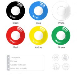 Lentes Locos Pink Barbie Cosplay  Crazy Lentes Brujas