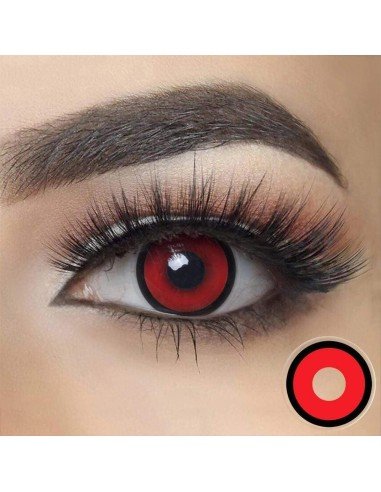 Lentes de Contacto Crazy Manson Voldemort Red