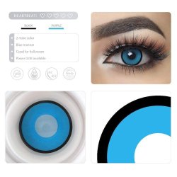 Lentes de Contacto Crazy Manson Mad Angel Celeste