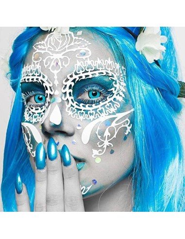 Lentes de Contacto Crazy Manson Mad Angel Celeste