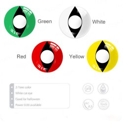 Lentes Locos Crazy Gato Rosado Pink Crazy Lentes Halloween