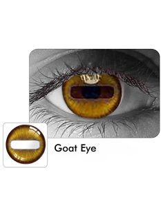 Lentes de contacto Mesh Pupila horizontal Goat Cabra Nublan Visión