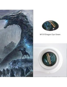 Crazy Lentes Blind Drake Blue Nublan Visión 2