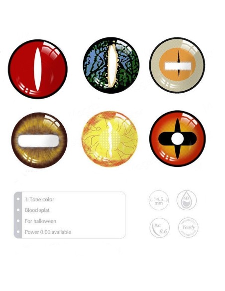 Crazy Lentes Blind Drakle Snake Nublan Visión Crazy Lentes Blind Drakle Snake Nublan Visión