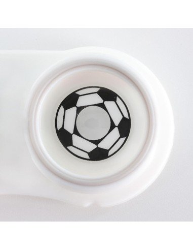 Lentes Locos de Futbol Crazy Lentes Halloween Disfraz Brasil