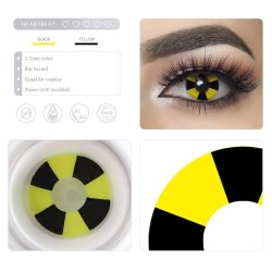 Lentes Locos Biohazard Radiate Crazy Radioactivo