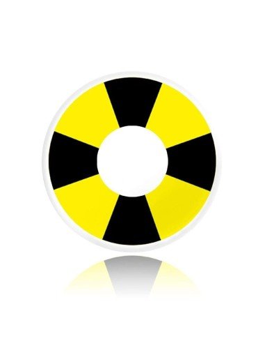 Lentes Locos Biohazard Radiate Crazy Radioactivo