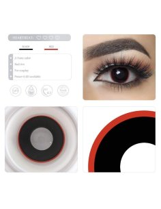 Lentes Halloween Crazy Hell Raiser Red Devil Demon 2