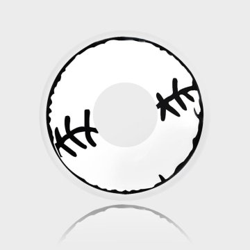 Lentes Halloween Crazy Stitches Ojo Costuras FX