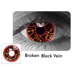 Lentes Crazy Zombie Dead Broken Venas Sangre