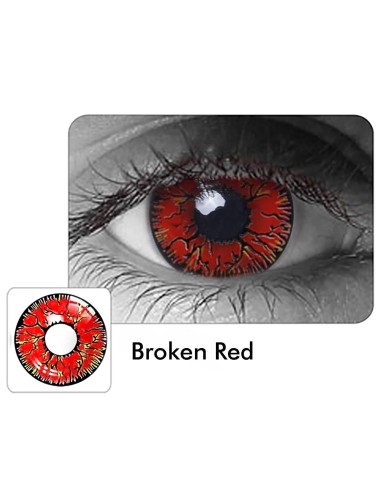 Lentes Crazy Zombie Dead Broken Venas Sangre