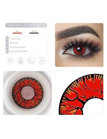 Lentes Locos de Hornet Crazy Lentes Halloween