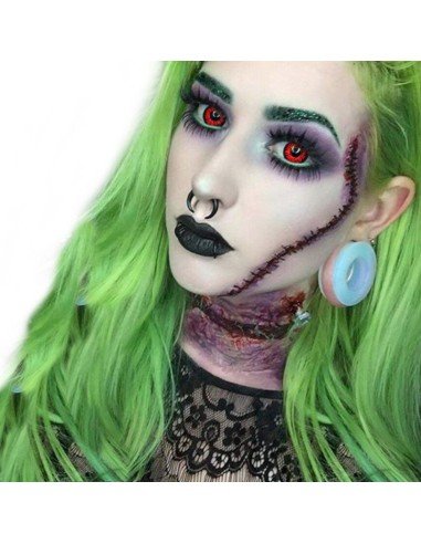 Lentes de Contacto Crazy Wolf Fire ThunderBolts