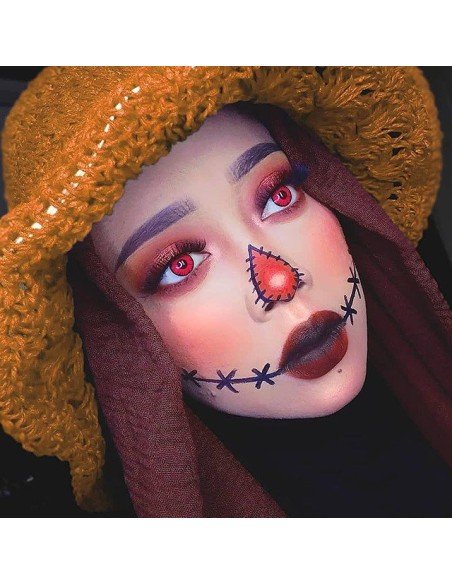 Lentes de Contacto Crazy Wolf Fire ThunderBolts